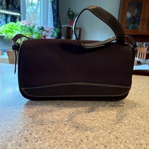 Liz Claiborne Brown Messenger Shoulder Bag - Everyday Travel Satchel